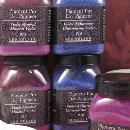 Sennelier guide to Violet Pigments