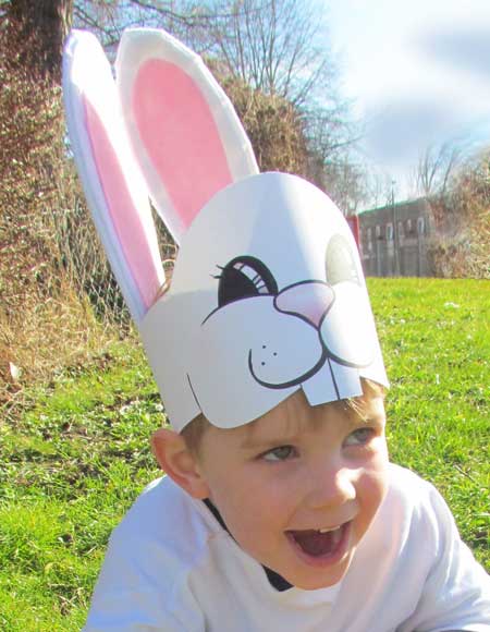 An Easter Bunny alternative to an Easter Bonnet