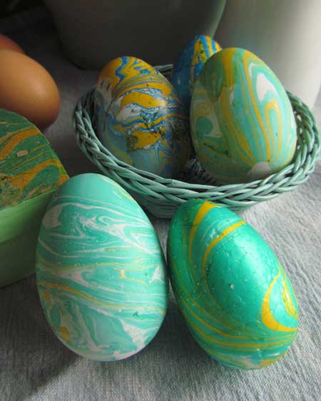 Marbled Easter Eggs Marbled Eggs