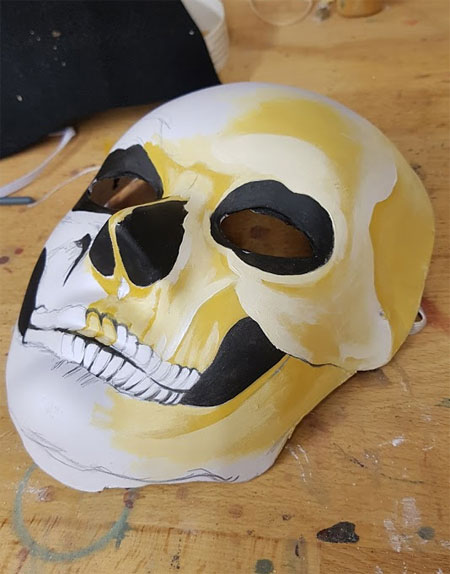 Halloween Skull Mask 