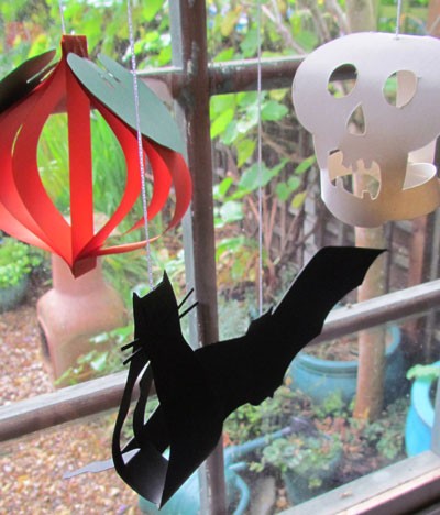 A Halloween Paper Craft Mobile