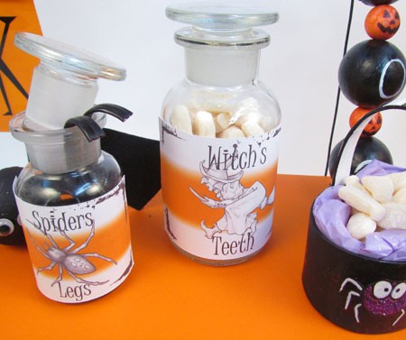 Halloween Sweet Jars