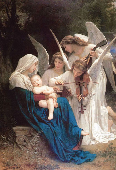 Song of the Angels by William-Adolphe Bouguereau