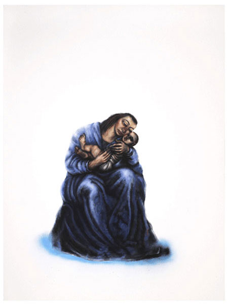 Virgin and Child by Chris Gollon