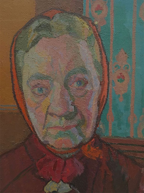 Mrs Mounter at the Breakfast Table by Harold Gilman