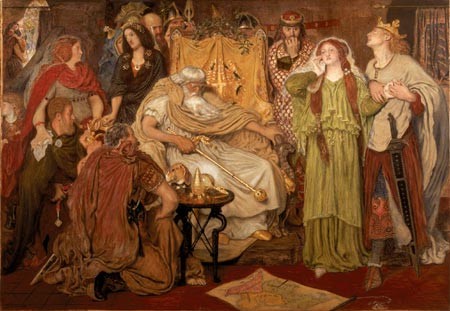 Cordelia's Portion by Ford Madox Brown