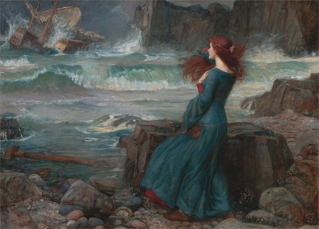 Miranda in the Tempest by John William Waterhouse
