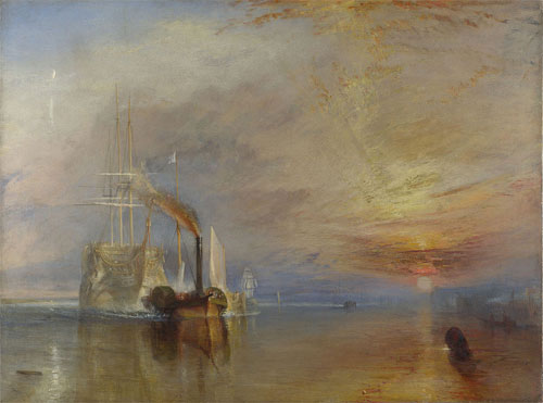 The Fighting Temeraire by J M W Turner