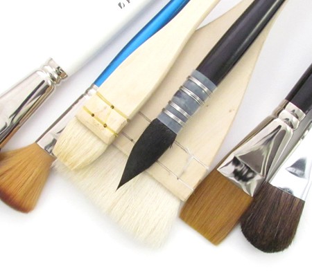 An Introduction to Mop or Wash Brushes for Watercolour